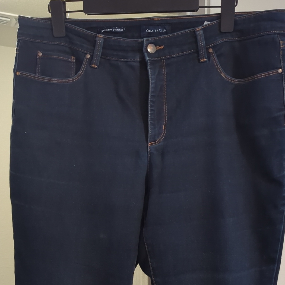 Charter Club Indigo Denim Pants